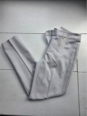 White House Black Market Slim Ankle Pants Size 2 Light Gray